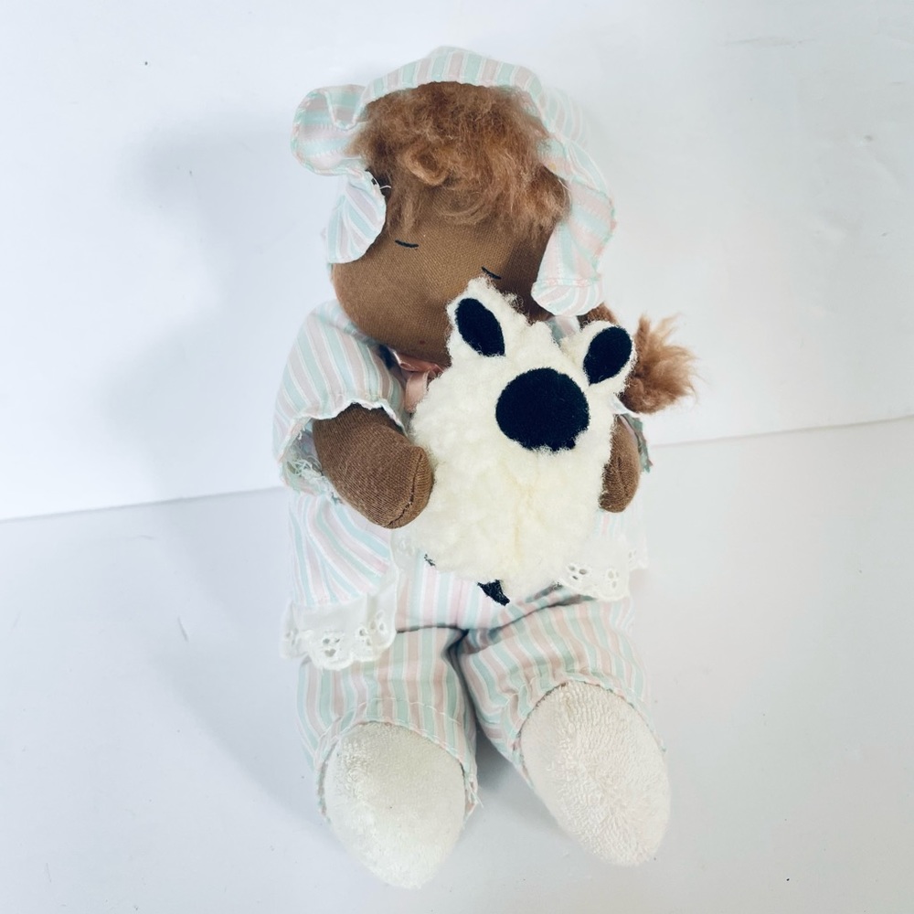 Vintage Dolman Wind up Musical Doll Lullaby Taiwan
